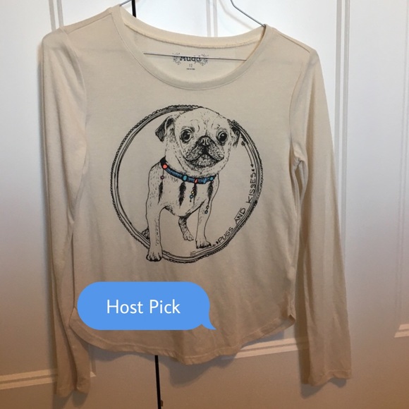 Mudd Other - Girls size 12 Mudd Pug top